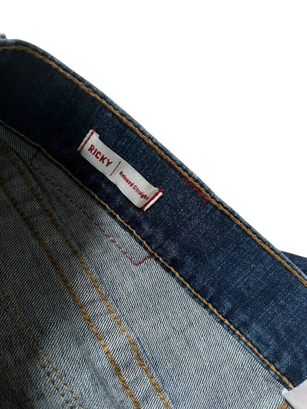 True Religion Ricky Relaxed Flap pocket Straight jeans Men's size 34